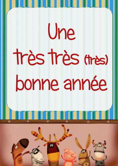 carte de voeux qui chante